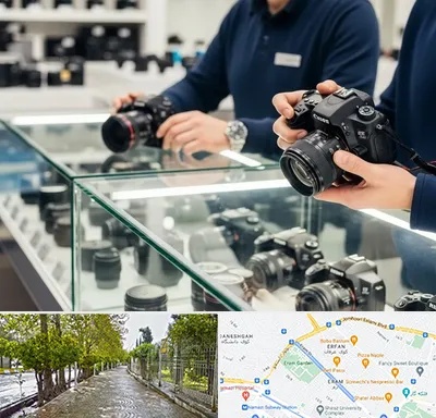 فروش دوربین دست دوم در خیابان ارم شیراز