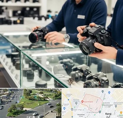 فروش دوربین دست دوم در شاهین ویلا کرج