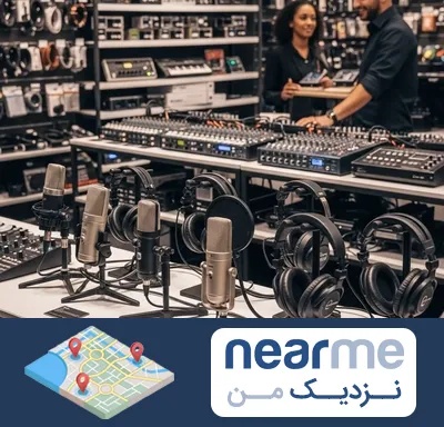 فروش تجهیزات صدابرداری در نزدیک من
