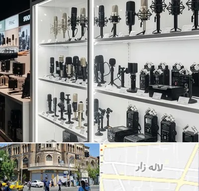 فروش میکروفون در لاله زار