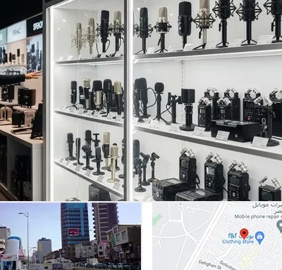 فروش میکروفون در چهارراه طالقانی کرج