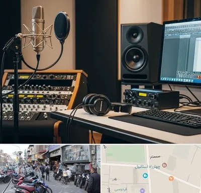 فروش تجهیزات استودیویی در چهارراه استانبول