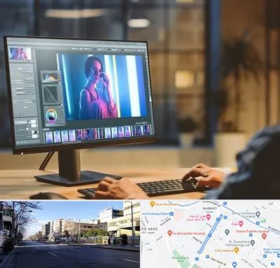 آموزشگاه فتوشاپ در خیابان ملاصدرا شیراز