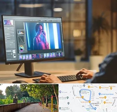 آموزشگاه فتوشاپ در فلکه گاز رشت