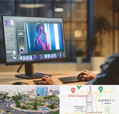 آموزشگاه فتوشاپ در ونک 