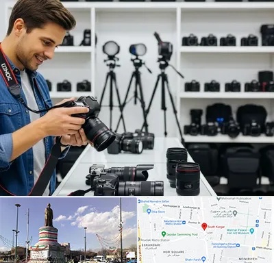 اجاره دوربین عکاسی در کارگر جنوبی