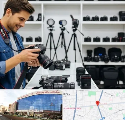 اجاره دوربین عکاسی در نصف راه تبریز