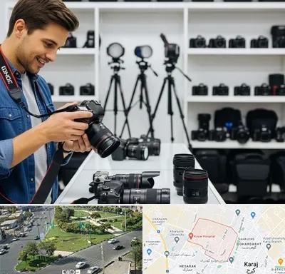 اجاره دوربین عکاسی در شاهین ویلا کرج