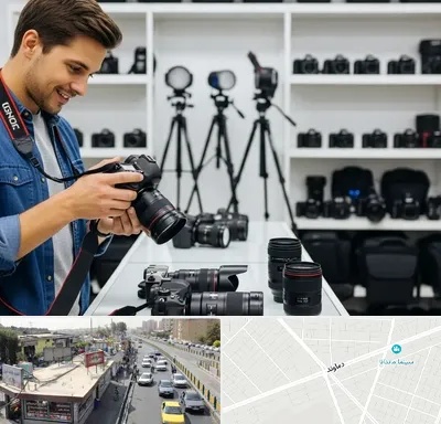 اجاره دوربین عکاسی در خیابان دماوند