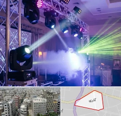 اجاره تجهیزات نورپردازی در آذری