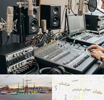 اجاره تجهیزات صدابرداری در میدان خراسان