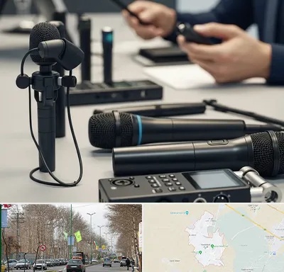 اجاره میکروفون در نظرآباد کرج