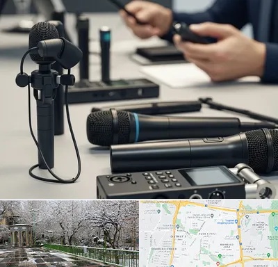 اجاره میکروفون در باغ فیض