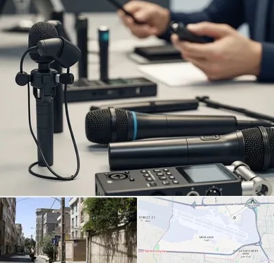 اجاره میکروفون در مهرآباد