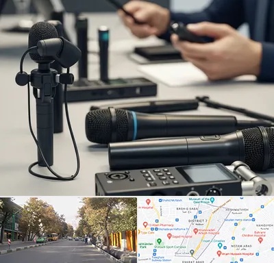 اجاره میکروفون در شریعتی