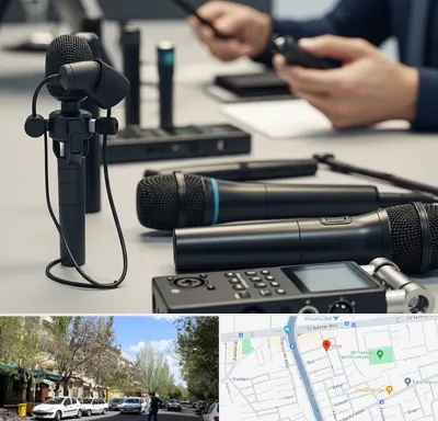 اجاره میکروفون در کوی فیروز تبریز