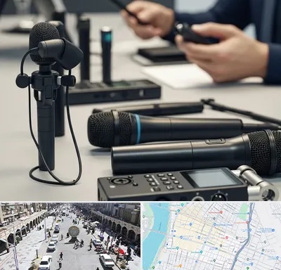 اجاره میکروفون در نادری اهواز