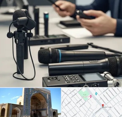 اجاره میکروفون در مصلی مشهد