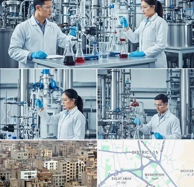 صنایع شیمیایی در جنوب شرق تهران