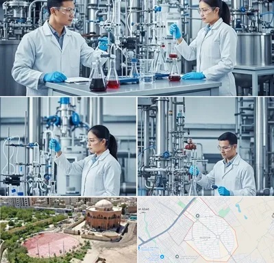 صنایع شیمیایی در گلستان اسلامشهر