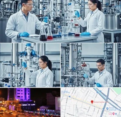 صنایع شیمیایی در آبرسان تبریز