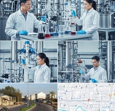 صنایع شیمیایی در ضیابری رشت