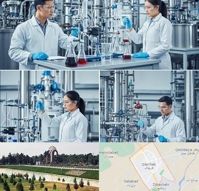 صنایع شیمیایی در قرچک