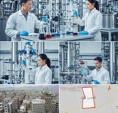 صنایع شیمیایی در شمس آباد تهران