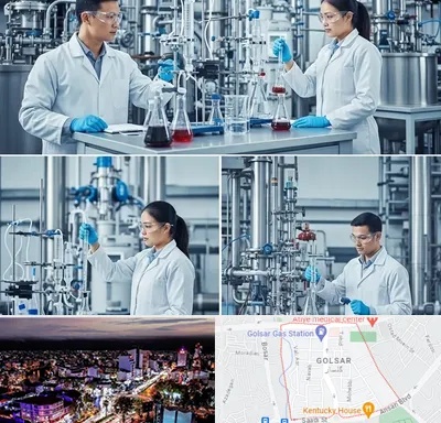 صنایع شیمیایی در گلسار رشت