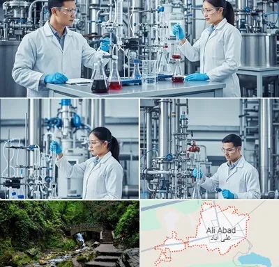 صنایع شیمیایی در علی آباد کتول