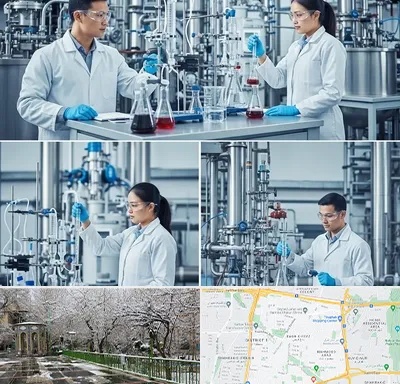صنایع شیمیایی در باغ فیض