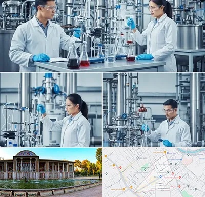 صنایع شیمیایی در عفیف آباد شیراز