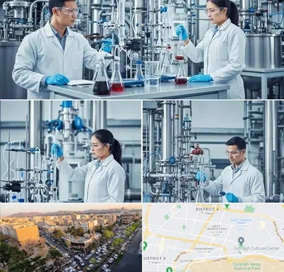 صنایع شیمیایی در تهرانپارس