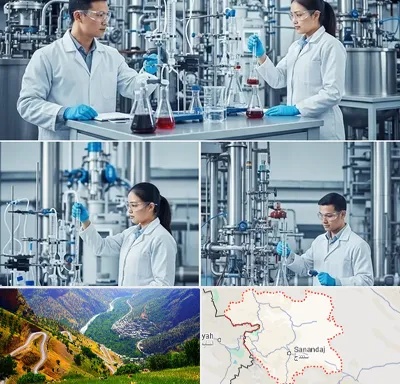 صنایع شیمیایی در کردستان