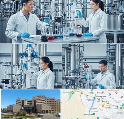 صنایع شیمیایی در صیاد شیرازی مشهد