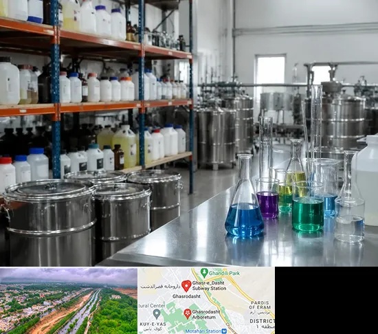 مواد شیمیایی در قصرالدشت شیراز
