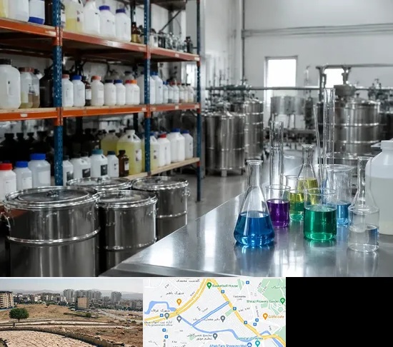 مواد شیمیایی در کوی وحدت شیراز