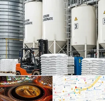 فروش کربنات سدیم در میدان ولیعصر
