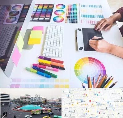 آموزشگاه گرافیک در میدان انقلاب