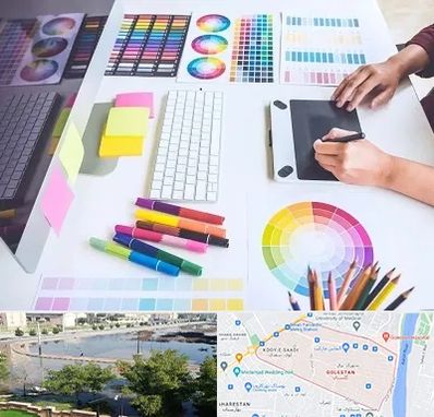 آموزشگاه گرافیک در گلستان اهواز