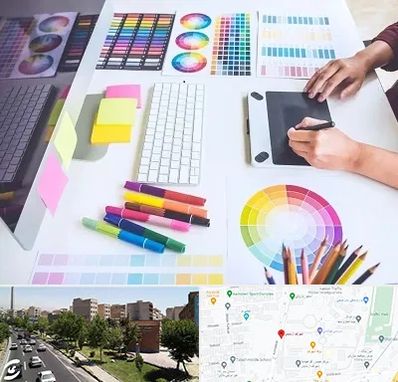 آموزشگاه گرافیک در شهرک آزمایش