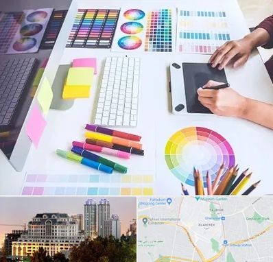 آموزشگاه گرافیک در فرشته 