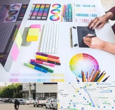 آموزشگاه گرافیک در قدوسی شرقی شیراز