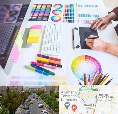آموزشگاه گرافیک در شهران 