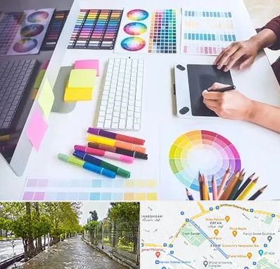 آموزشگاه گرافیک در خیابان ارم شیراز