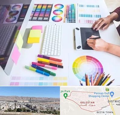 آموزشگاه گرافیک در شهرک گلستان شیراز