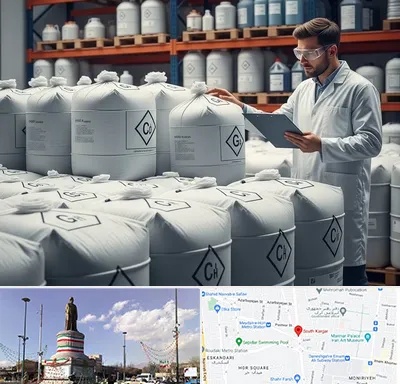 فروش هیدروکسید پتاسیم در کارگر جنوبی
