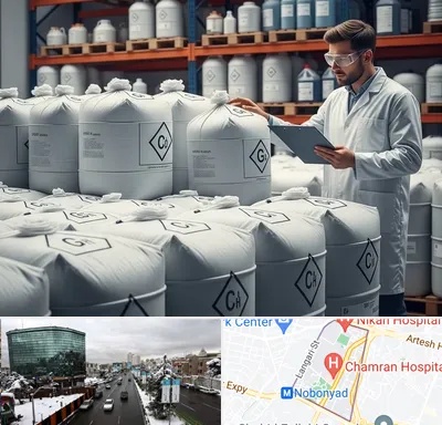 فروش هیدروکسید پتاسیم در اقدسیه