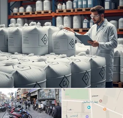فروش هیدروکسید پتاسیم در چهارراه استانبول