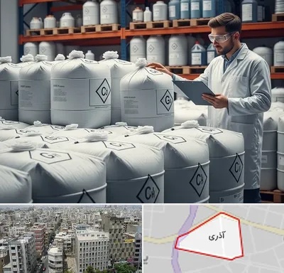 فروش هیدروکسید پتاسیم در آذری